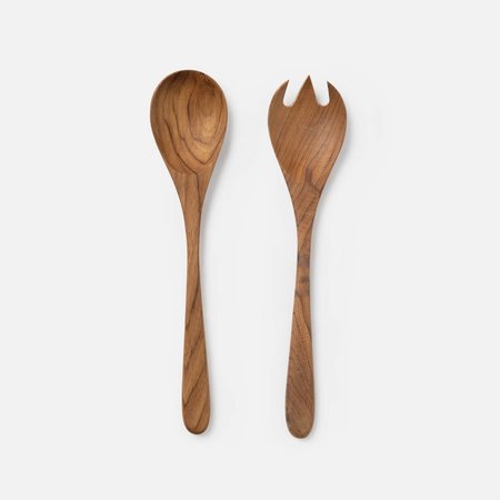 Blue Pheasant Aldwin Teak Serving Set