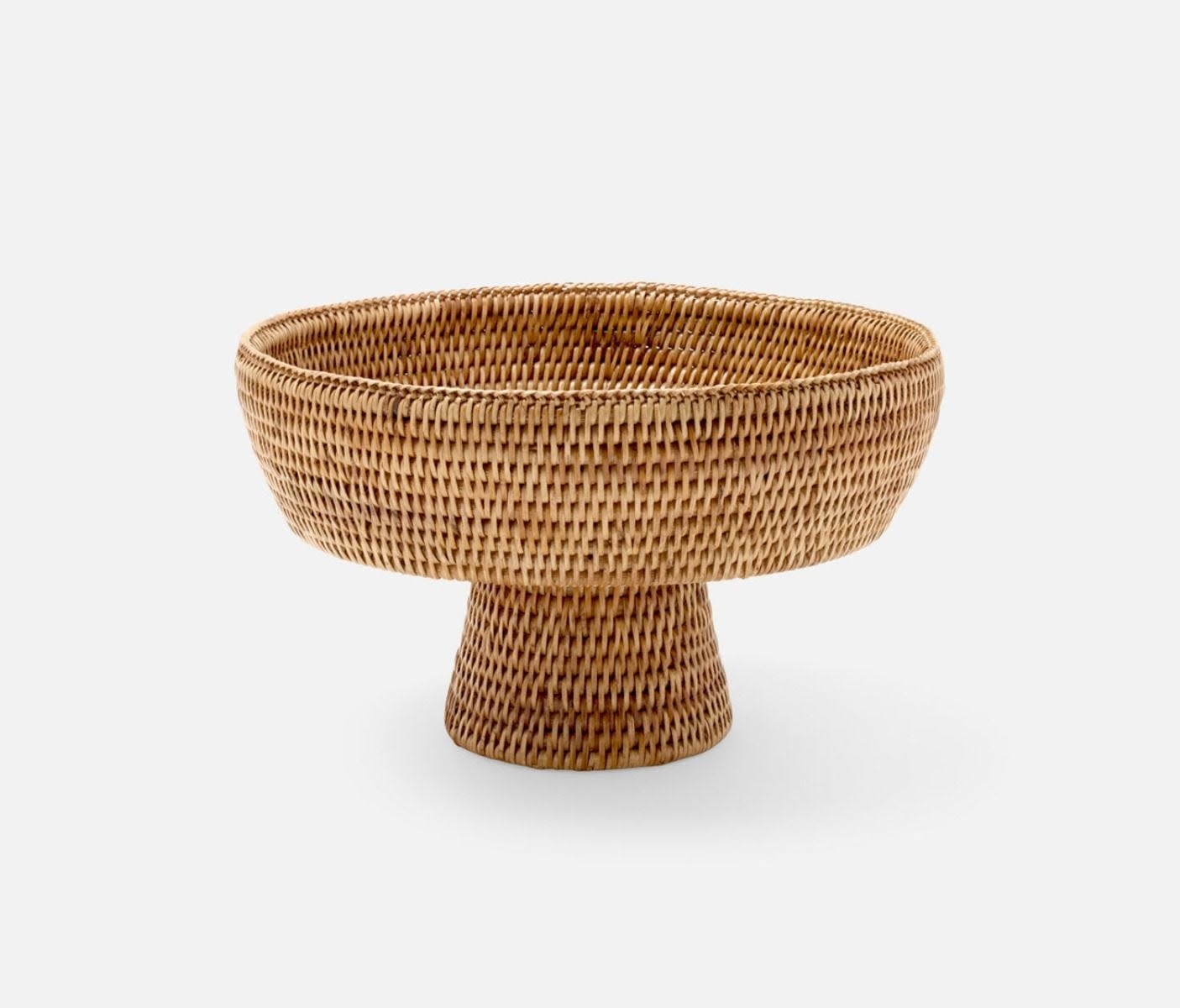Blue Pheasant Londyn Natural Rattan Serving Bowl