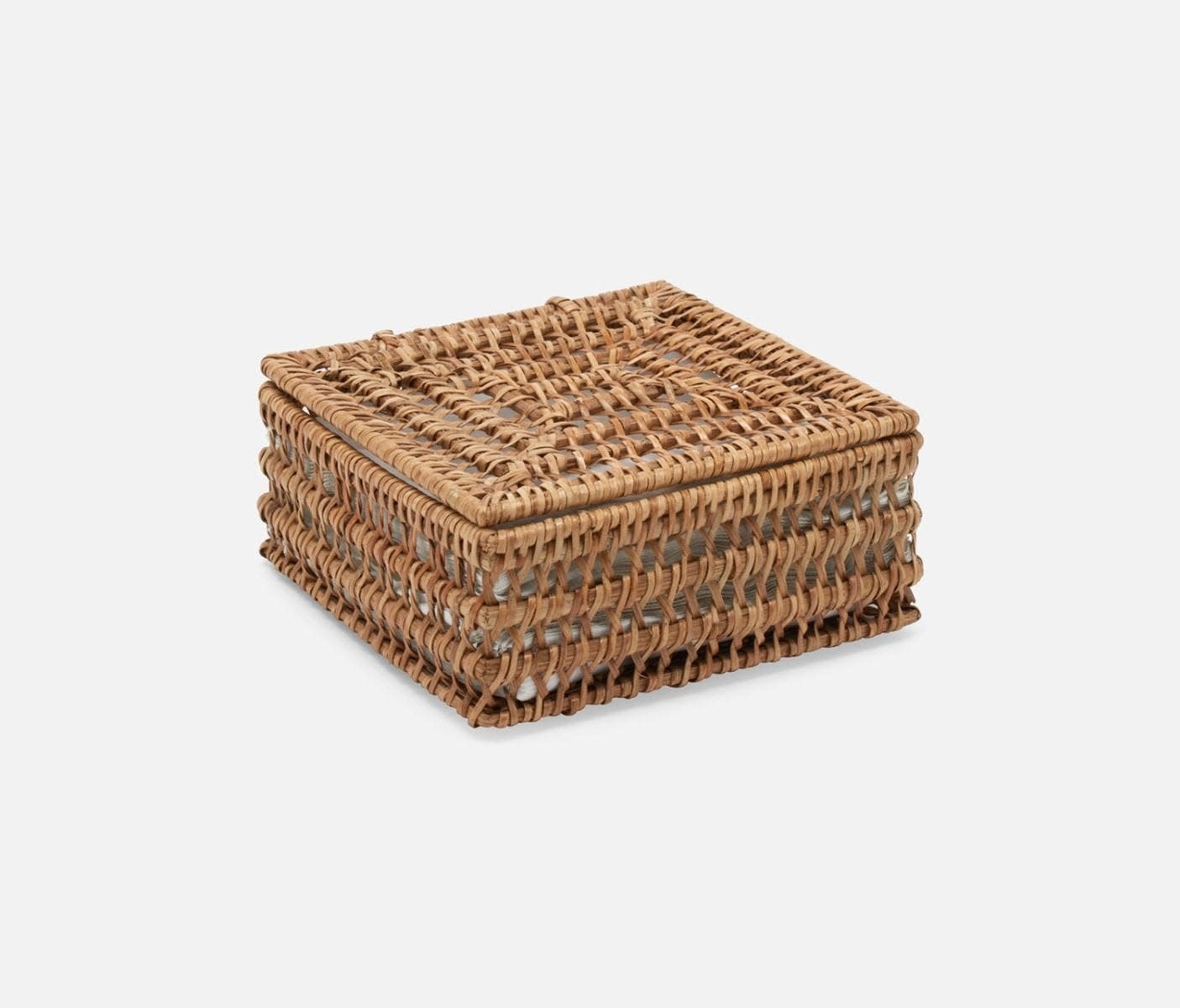 Blue Pheasant Carly Natural Rattan Napkin Holder
