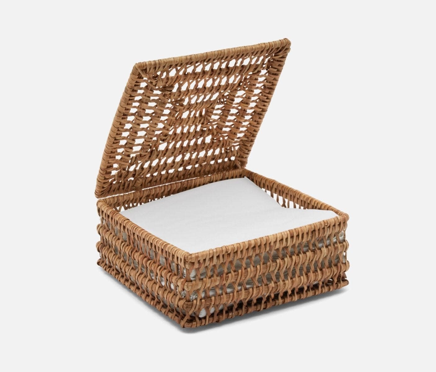 Blue Pheasant Carly Natural Rattan Napkin Holder