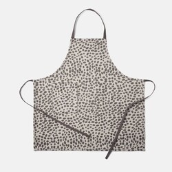 Blue Pheasant Felix Light Gray Dalmatian Print Apron