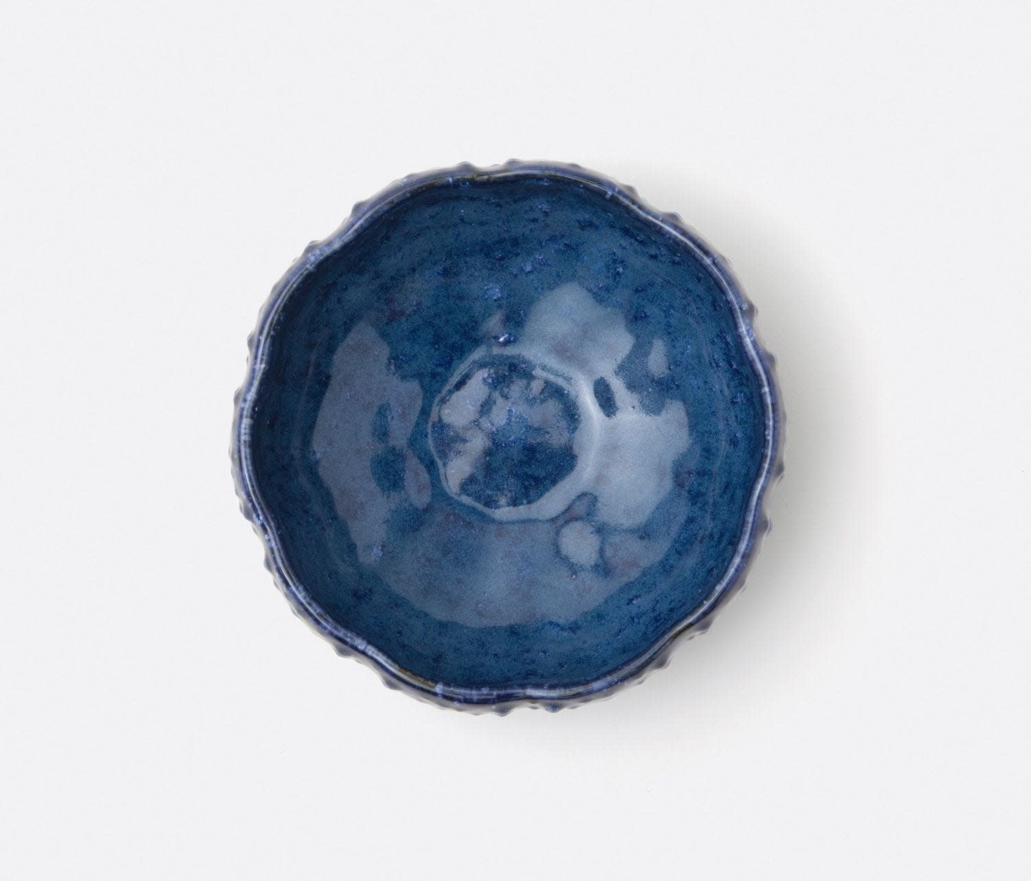 Blue Pheasant Isla Spotted Navy Bowl - Set of 4