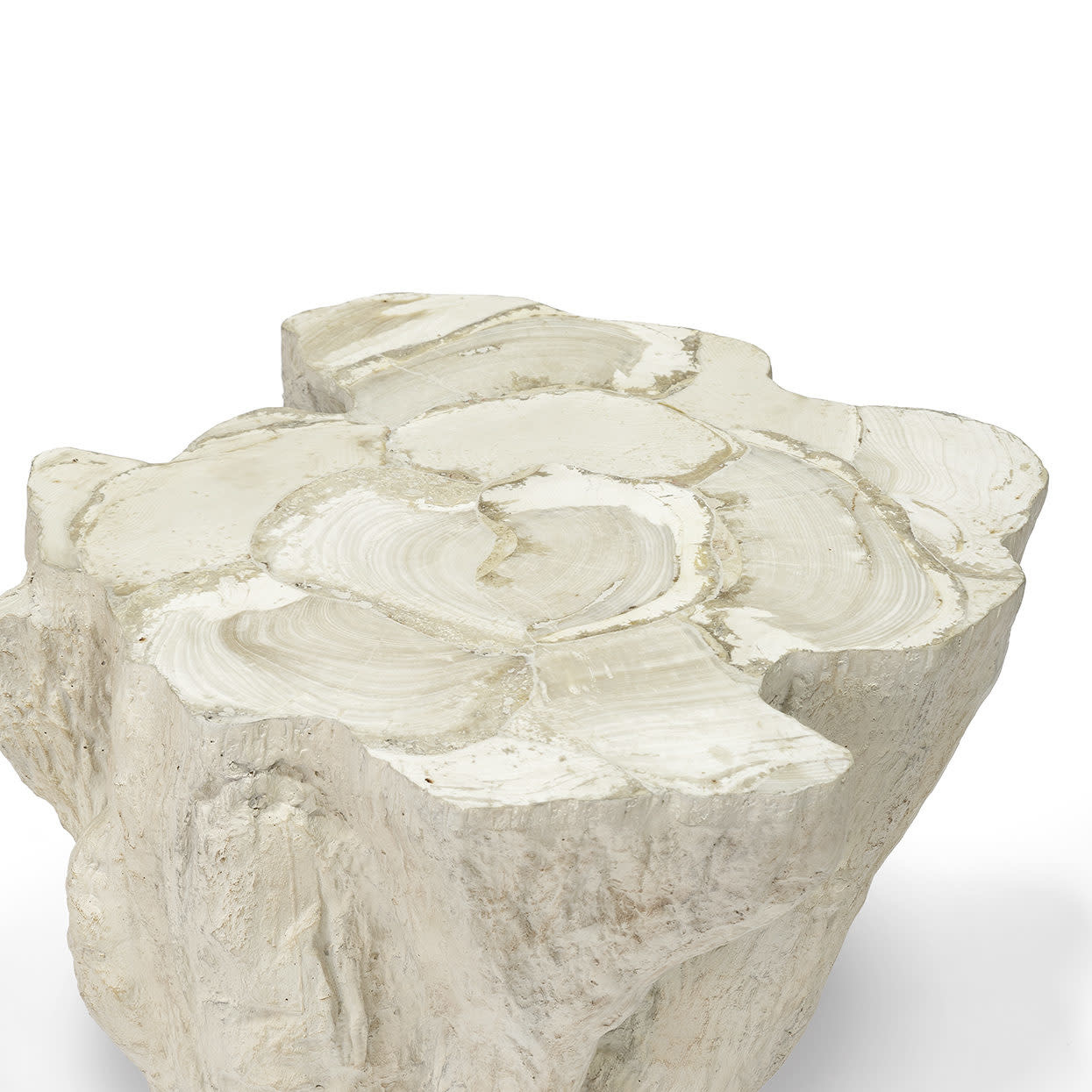 Palecek Camilla Fossilized Clam Side Table