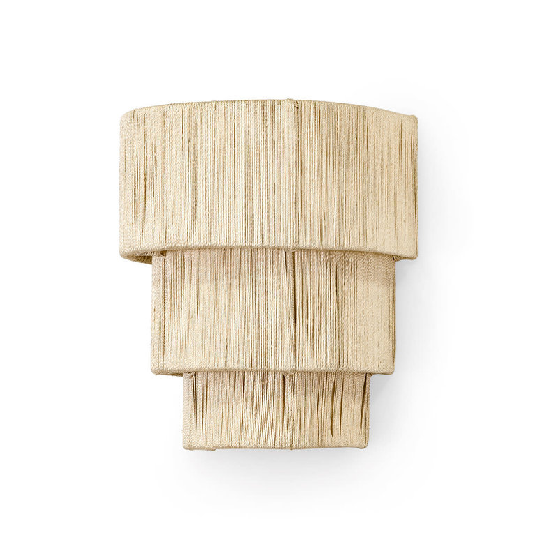 Palecek Everly 3 Tiered Sconce Natural