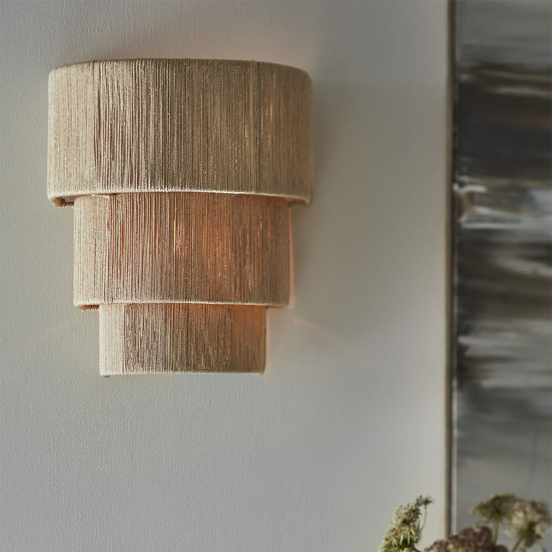 Palecek Everly 3 Tiered Sconce Natural