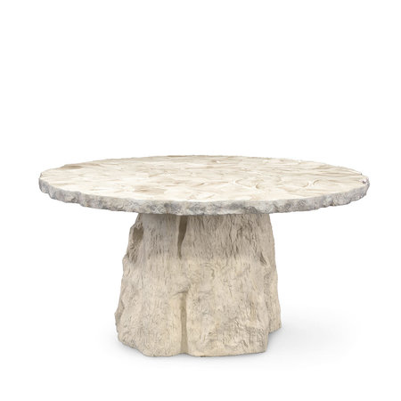 Palecek Camilla Fossilized Clamshell Dining Table