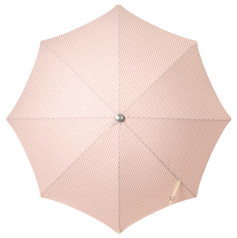 Business & Pleasure Premium Beach Umbrella Pink Stripe