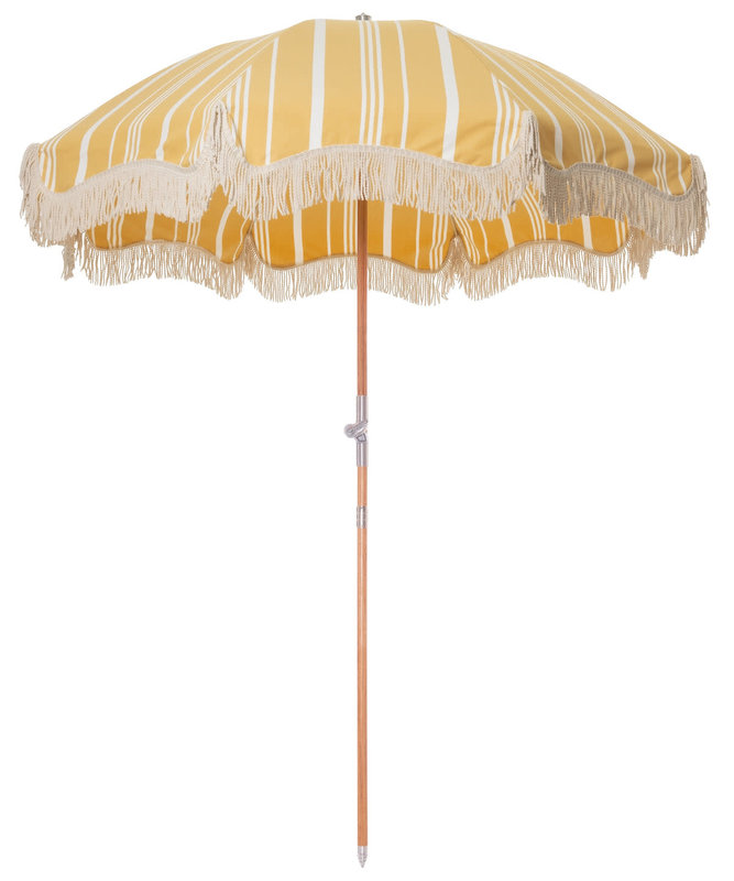 Business & Pleasure Premium Beach Umbrella Vintage Yellow