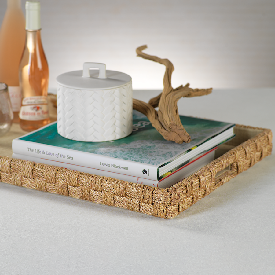 Zodax Abaca Rope Serving Tray