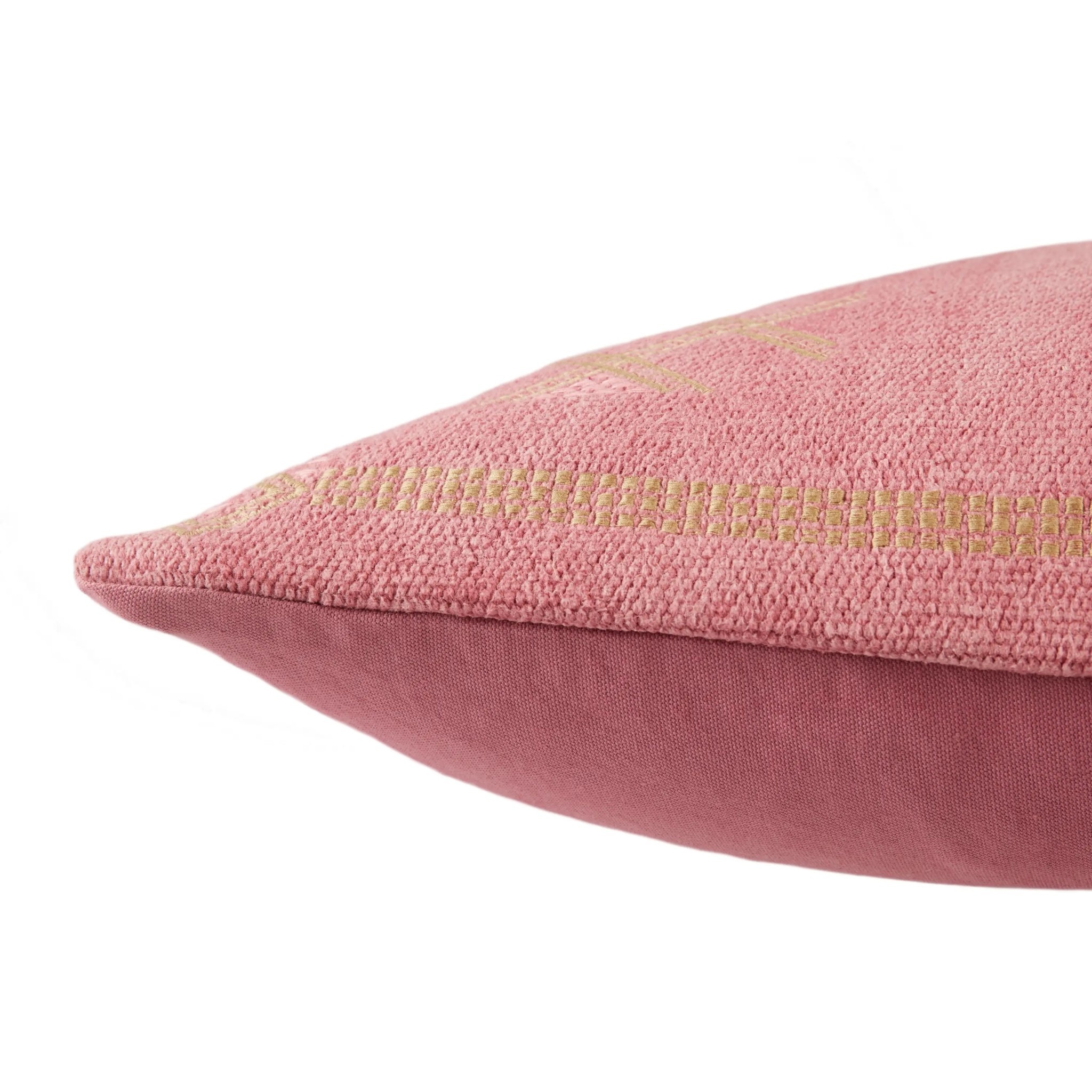 Jaipur Living Puebla Wool Pillow Cashmere Rose - 24x24