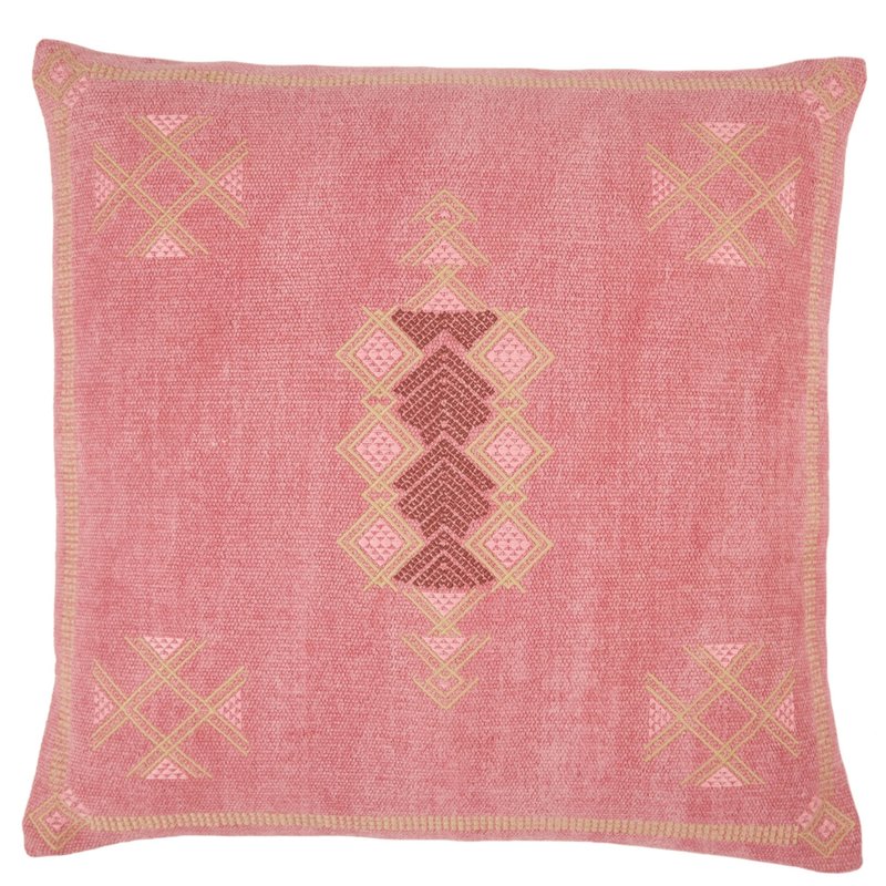 Jaipur Living Puebla Wool Pillow Cashmere Rose - 24x24