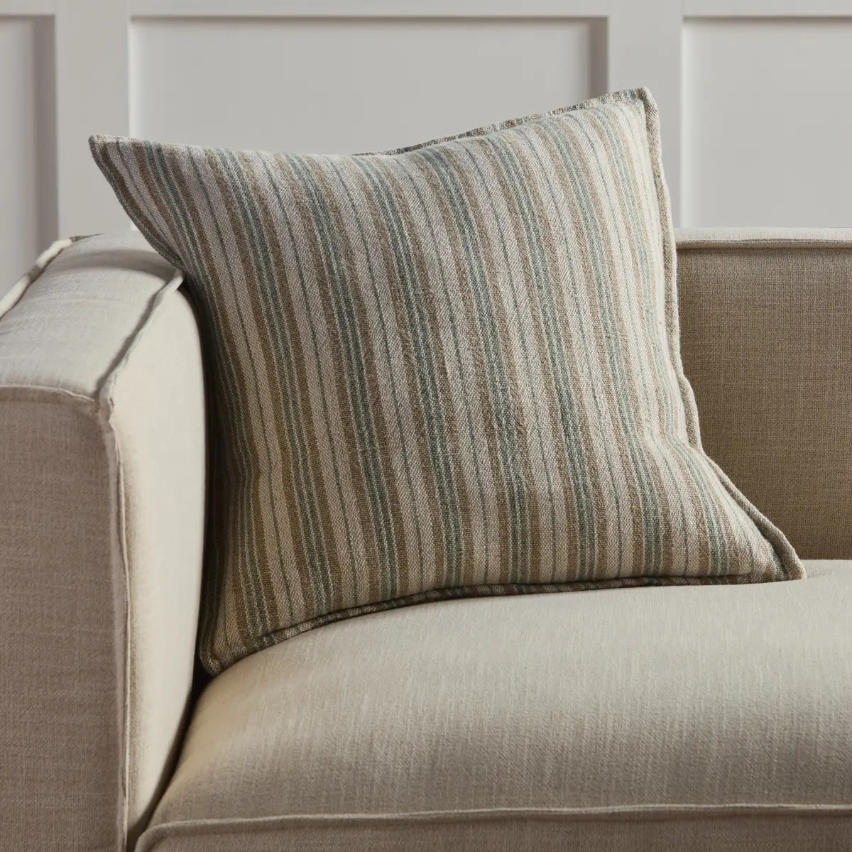 Jaipur Living Tanzy Striped Linen Pillow - 20x20
