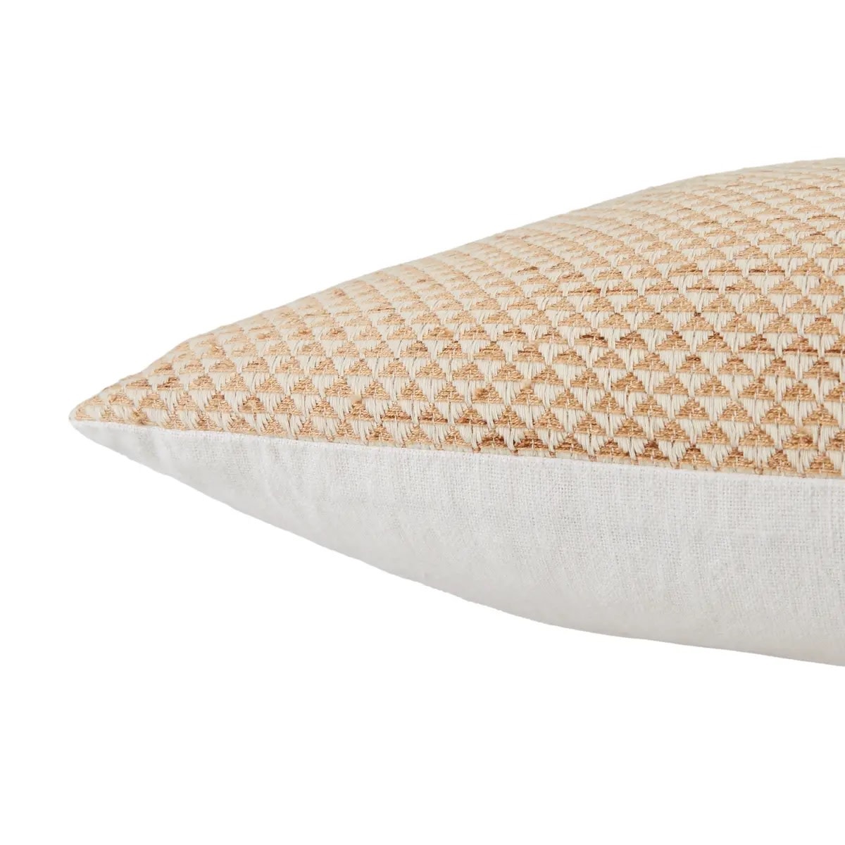 Jaipur Living Taiga Linen Pillow Gold/Turtledove - 22x22