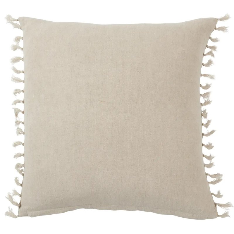 Jaipur Living Jemina Linen Pillow Beige - 20x20
