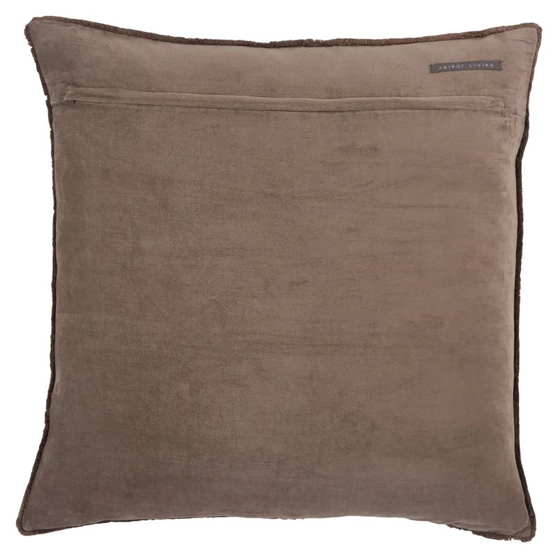 Jaipur Living Nouveau Cotton Pillow Brown - 26x26