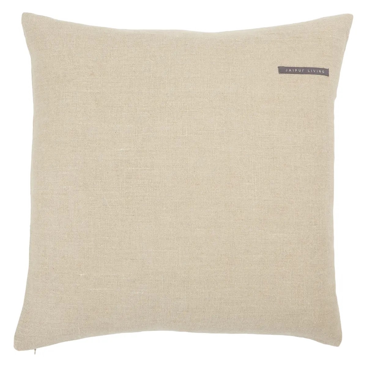 Jaipur Living Taiga Linen Pillow Beige - 22x22