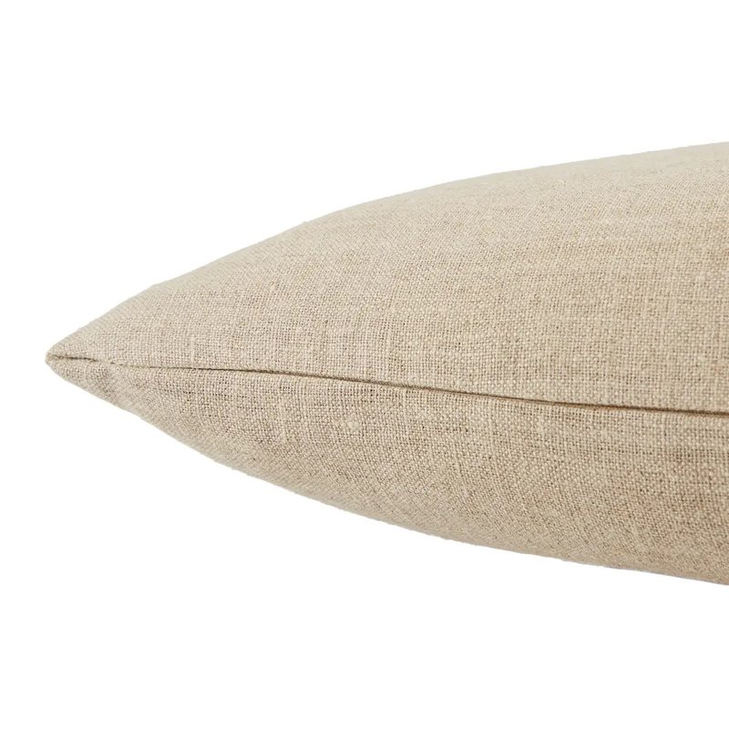 Jaipur Living Taiga Linen Pillow Beige - 22x22