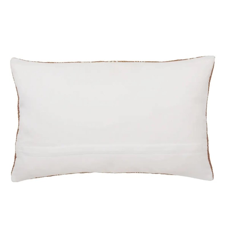 Jaipur Living Reed Outdoor Lumbar Pillow Brown - 13x21