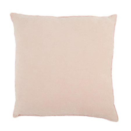 Jaipur Living Nouveau Cotton Pillow Rose 26x26