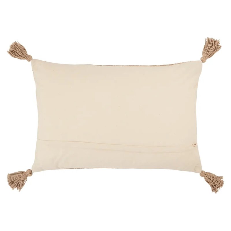 Jaipur Living Parable Lumbar Pillow Taupe - 16x24
