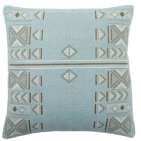 Jaipur Living Puebla Pillow Blue & Green 24x24