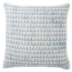 Jaipur Living Revolve Cotton Pillow Blue 22x22