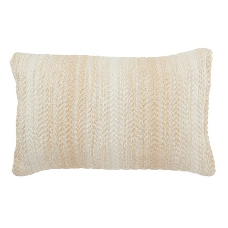 Jaipur Living Reed Outdoor Lumbar Pillow Oat 13x21