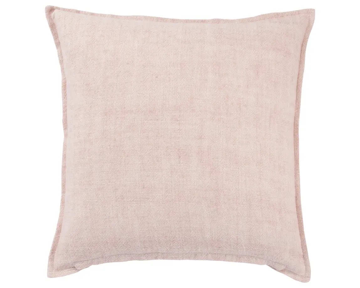 Jaipur Living Burbank Linen Pillow Rose - 22x22