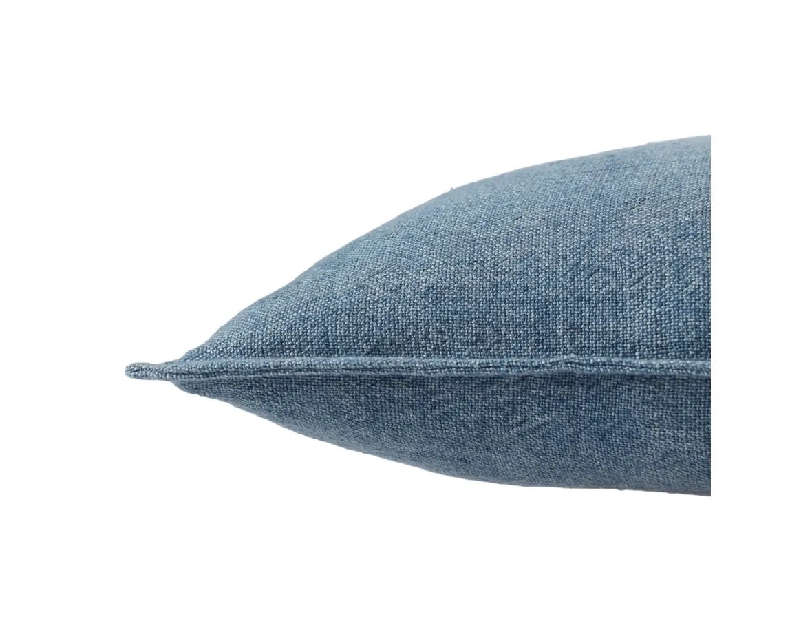 Jaipur Living Burbank Linen Pillow Dusty Blue - 20x20
