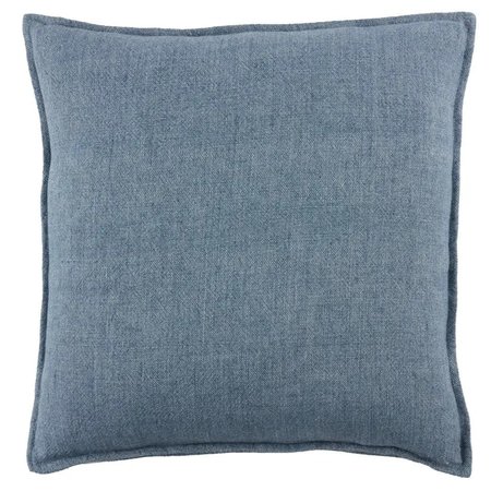 Jaipur Living Burbank Linen Pillow Dusty Blue 20x20