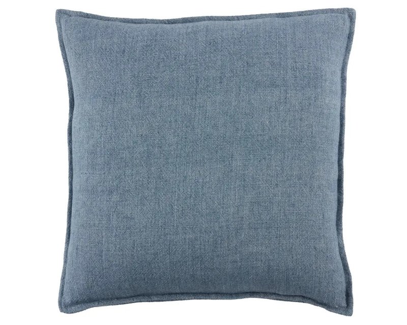Jaipur Living Burbank Linen Pillow Dusty Blue - 20x20