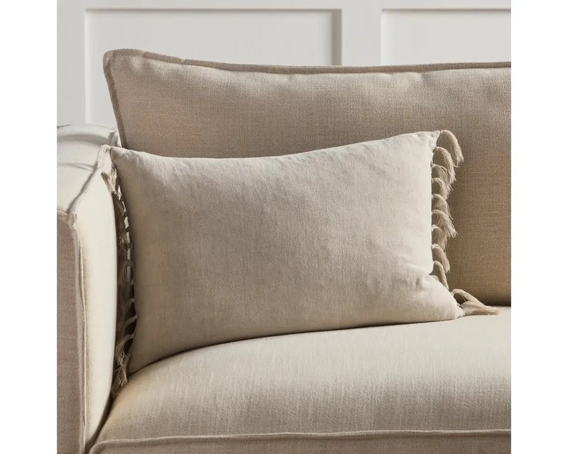 Jaipur Living Jemina Linen Pillow Beige - 13x21