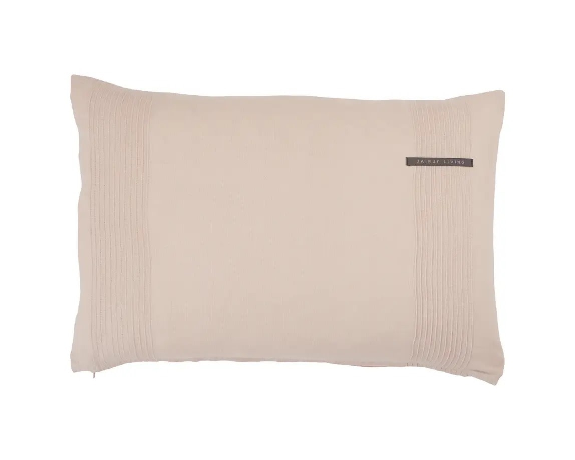Jaipur Living Linen Lumbar Pillow Rose - 16x24
