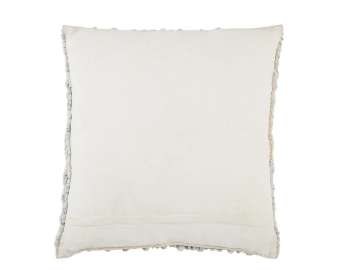 Jaipur Living Angora Pillow Stone Blue/Turtle Dove - 22x22