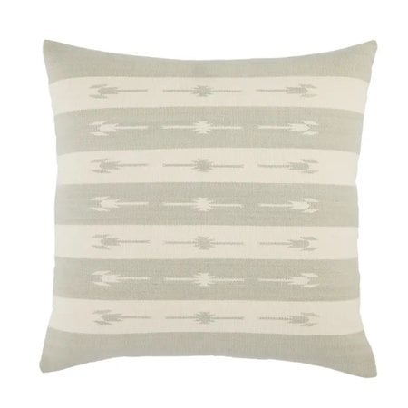 Jaipur Living Emani Cotton Pillow Green 22x22