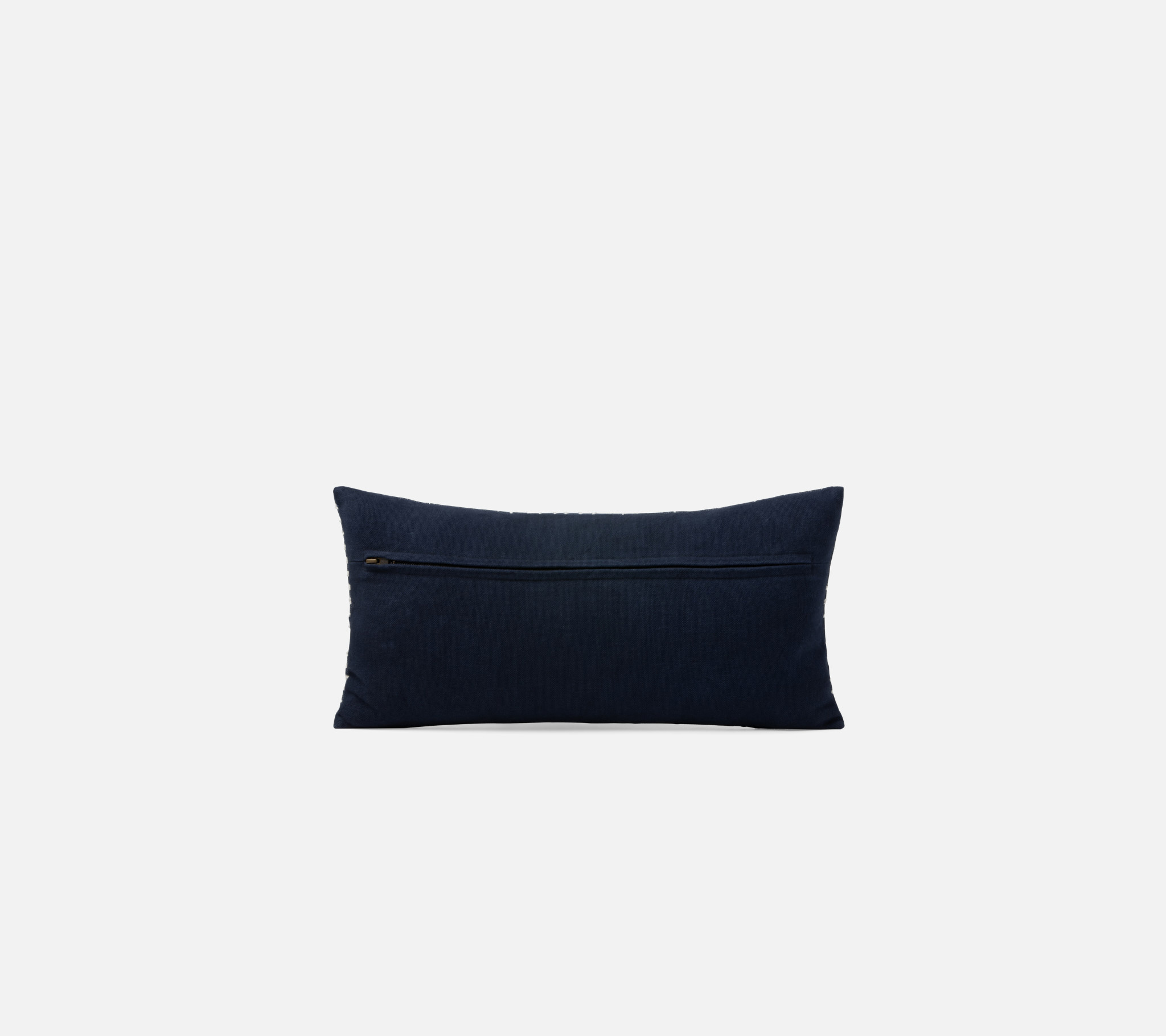 Made Goods Navy Pillow white polka dots - 20x10