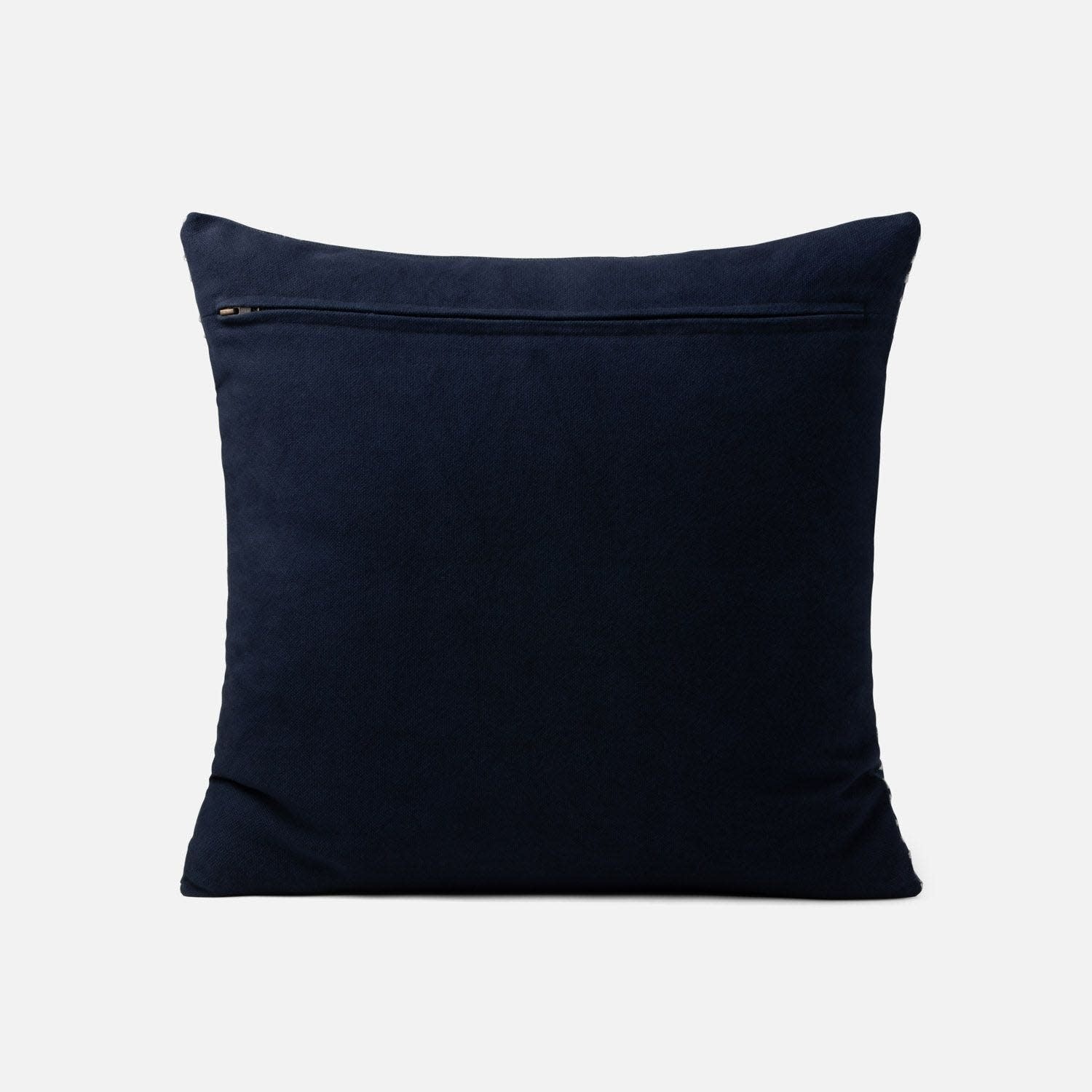 Made Goods Navy Pillow White Polka Dots - 24x24