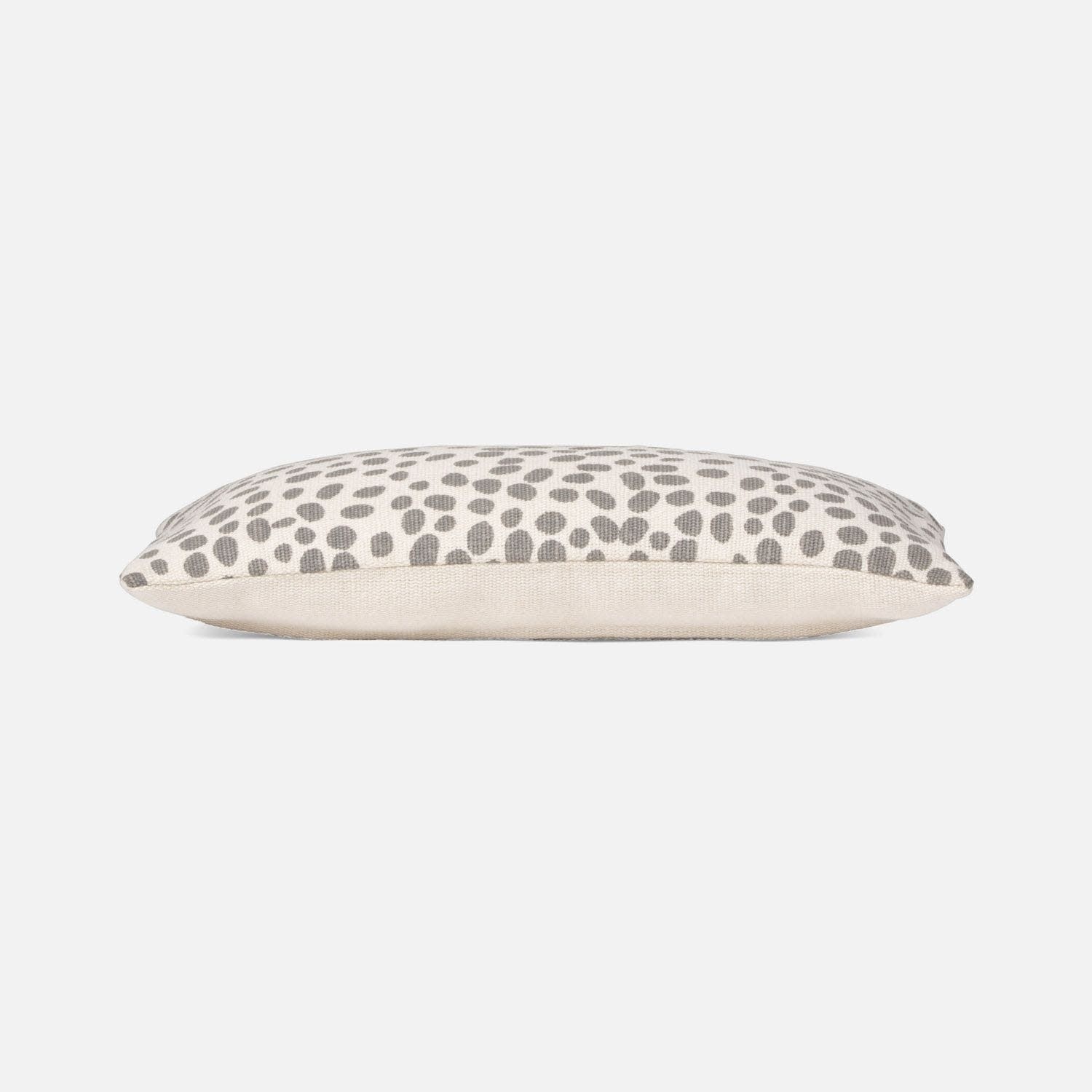 Light Gray Dalmation Print Canvas 20x10 Pillow - Saltwater House