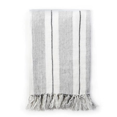 Pom Pom at Home Laguna Throw Grey/Charcoal