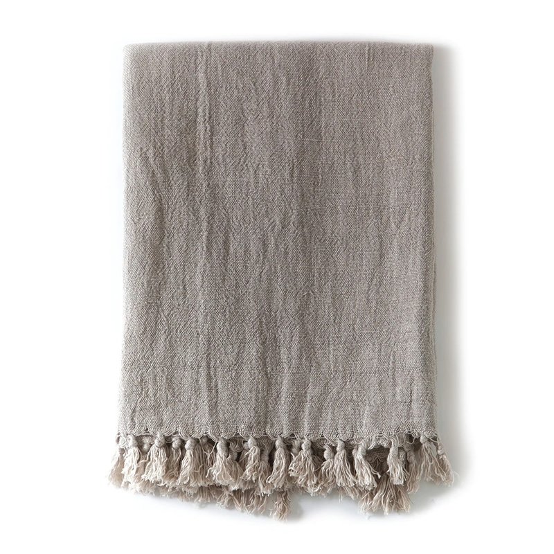 Pom Pom at Home Montauk Throw Natural