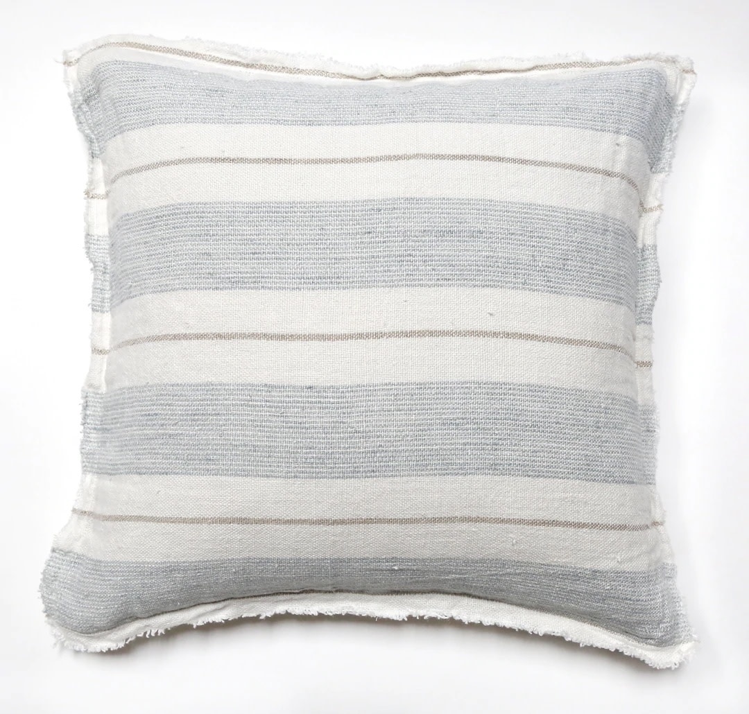 Pom Pom at Home Laguna Pillow Ocean/Natural 20x20