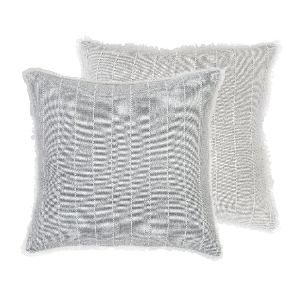 Pom Pom at Home Henley Pillow  Sky 20x20