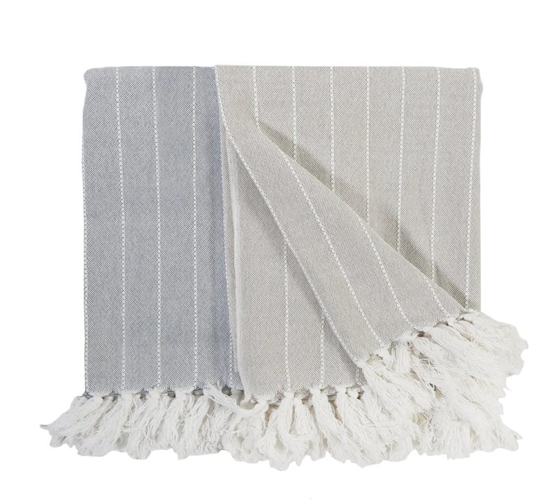 Pom Pom at Home Henley Throw Oat 50x70