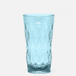Blue Pheasant Brielle Island Blue Acrylic Highball