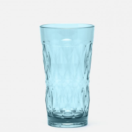 Blue Pheasant Brielle Island Blue Acrylic Highball