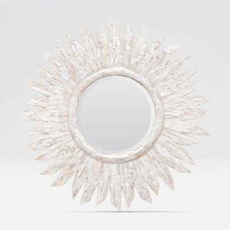 Made Goods Thea Mirror Kabibe Shell 44"D