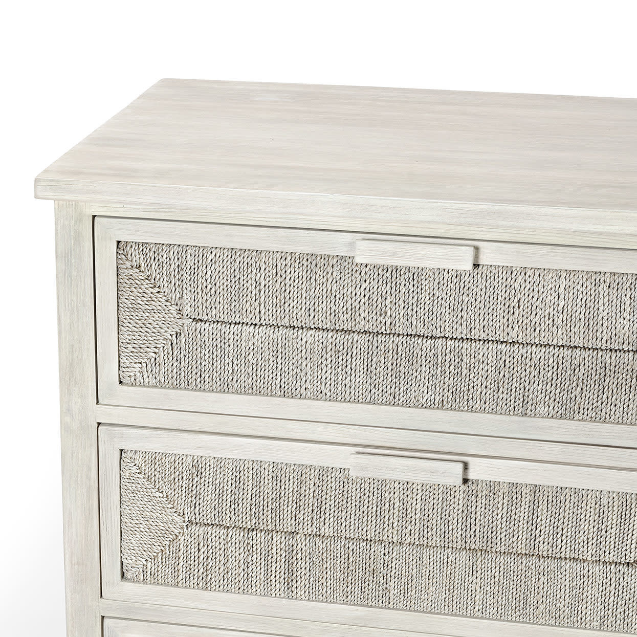 Palecek Santa Barbara Dresser White Sand 64"w x 18"dp x 32"h