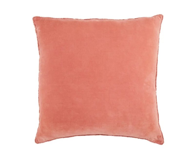 Jaipur Living Nouveau Pillow 26x26 Peach Dust