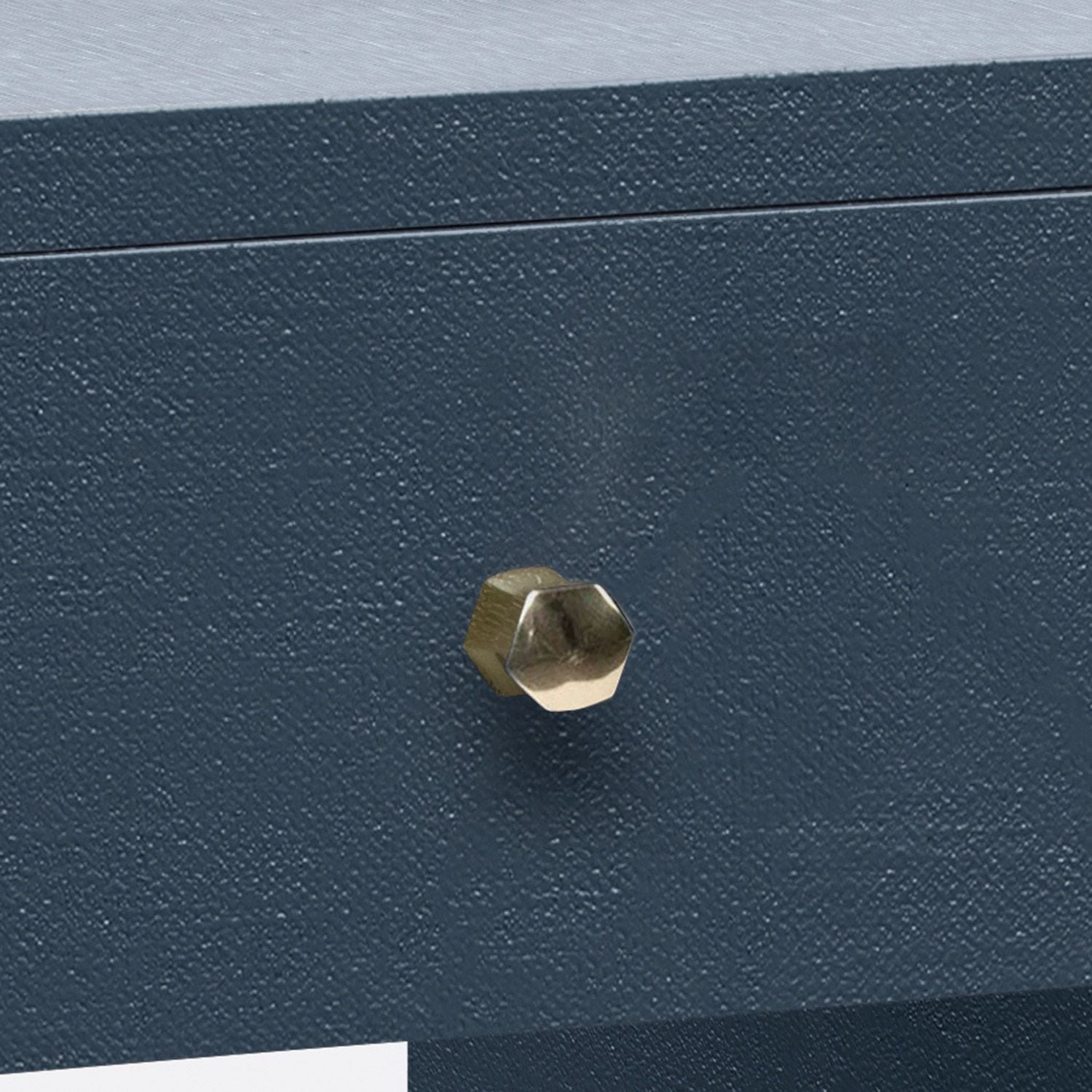 Made Goods Maris Faux Belgian Linen Nightstand