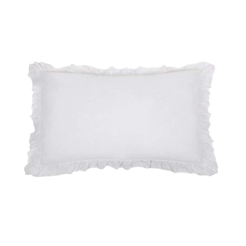 Pom Pom at Home Charlie Pillow White 14x24